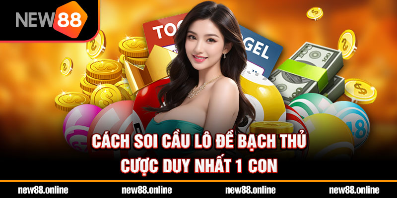 Cách soi cầu lô đề bạch thủ cược duy nhất 1 con