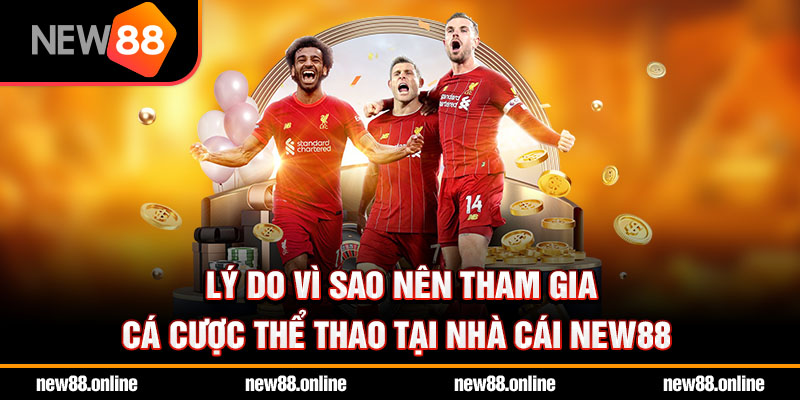 Lý do vì sao nên tham gia cá cược thể thao tại nhà cái NEW88