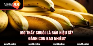 Mơ thấy chuối là báo hiệu gì? Đánh con bao nhiêu?