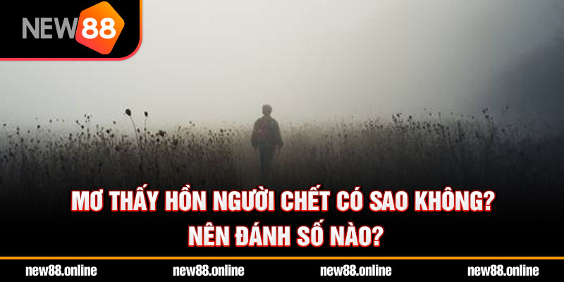 Mơ thấy hồn người chết có sao không? Nên đánh số nào?
